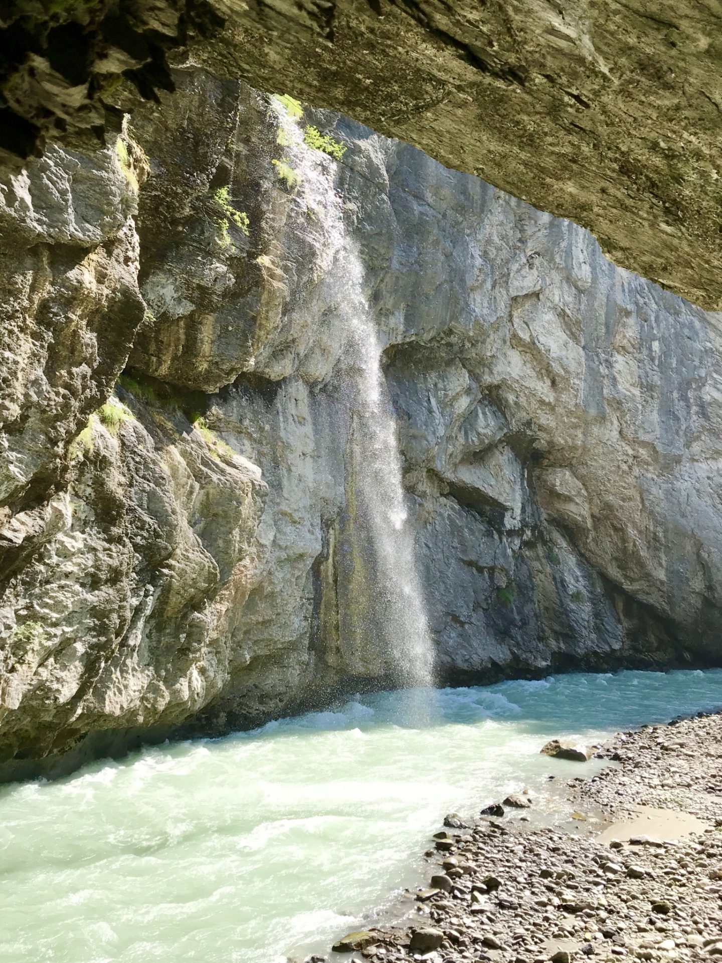 water in the Aare Gorge
